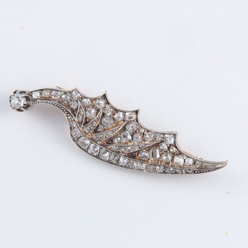 Broche Broche Aile Diamants 58 Facettes JE168