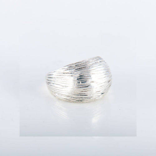 Bague 50.5 Bague Argent Dôme 58 Facettes