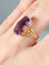 Bague 52 Bague Améthyste Or jaune 58 Facettes