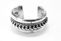 Bracelet Bracelet manchette argent massif 58 Facettes RA-628