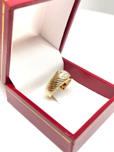 Bague Bague Jonc diamant losange 58 Facettes