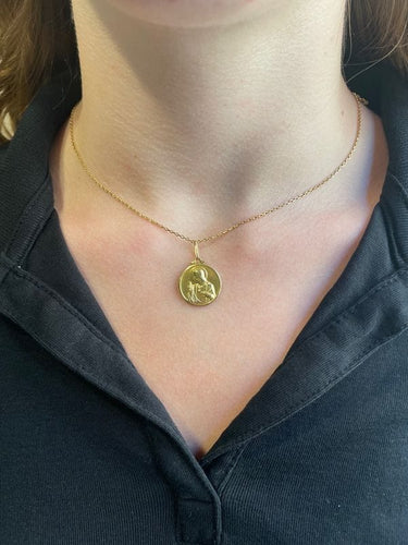 Pendentif MÉDAILLE SCAPULAIRE 58 Facettes 053221