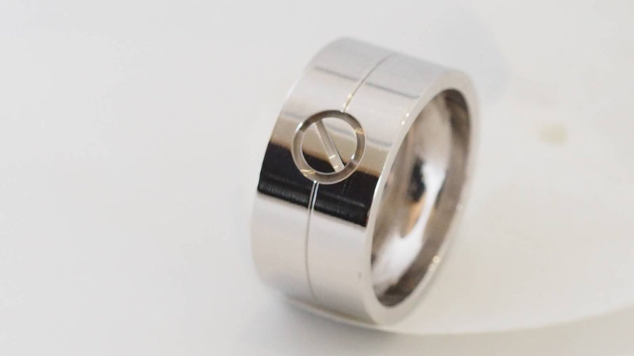 Bague 67 CARTIER - Bague "Love" Or blanc 58 Facettes 29943