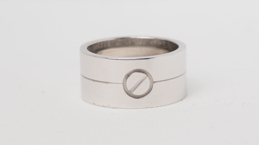 Bague 67 CARTIER - Bague "Love" Or blanc 58 Facettes 29943