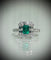 Bague 54 Bague Emeraude et Diamants 58 Facettes
