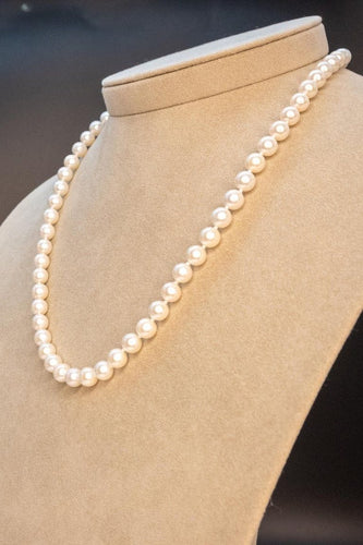 Collier Collier Perles Akoya Or 58 Facettes 35571