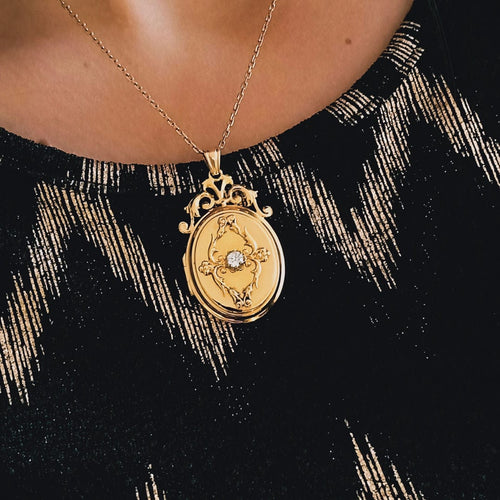 Pendentif PENDENTIF MÉDAILLON OR JAUNE 58 Facettes 3365