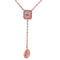 Collier Collier Or rose Diamants 58 Facettes
