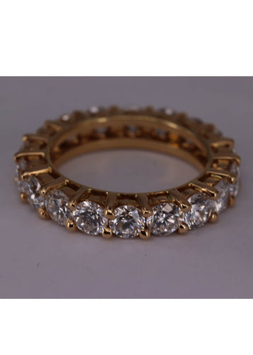 Bague Bague alliance Or jaune et Diamants 58 Facettes RNG2857