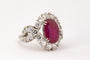 Bague 55 Bague rubis et diamant 58 Facettes