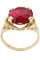 Bague BAGUE MODERNE RUBIS AFRICAIN 58 Facettes 047431
