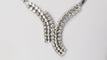 Collier Collier Or blanc Diamants 58 Facettes 31983