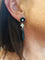 Boucles d'oreilles BOUCLES D'OREILLES ONYX ET DIAMANT 58 Facettes 070061