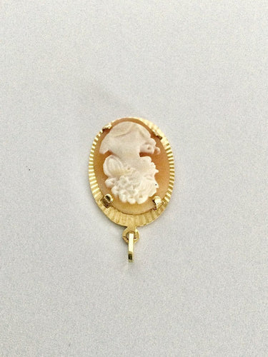Pendentif Pendentif Camée Coquillage Or 58 Facettes