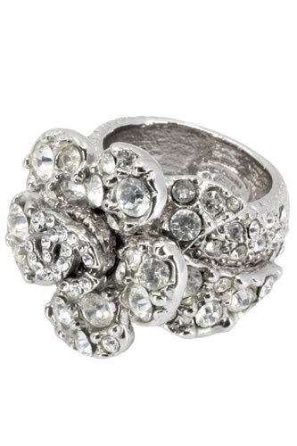 Bague BAGUE "CAMÉLIA" SIGNÉE CHANEL 58 Facettes 051741