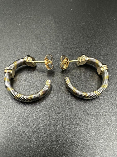 Boucles d'oreilles CARTIER - Boucles d’oreilles Trinity Acier Or 58 Facettes