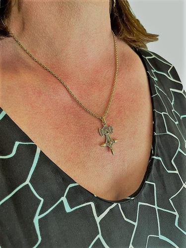 Pendentif CROIX D'AGADÈS FILIGRANE 58 Facettes 051781