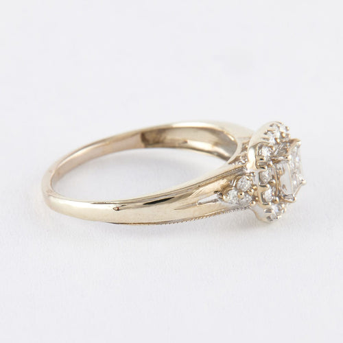 Bague 56 Bague Diamants Marquise Or Gris 58 Facettes