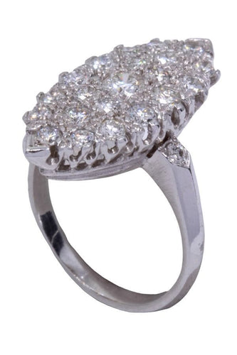 Bague BAGUE MARQUISE DIAMANTS 58 Facettes 075731