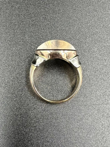 Bague 55 Bague 2 Ors Pierre de lune 58 Facettes