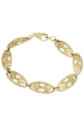Bracelet BRACELET ANCIEN DÉCOR FLORAL 58 Facettes 050451