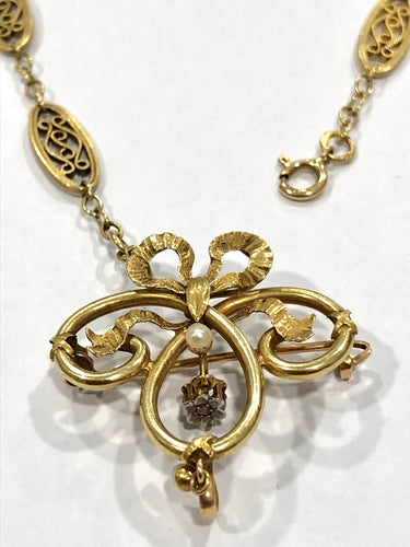 Collier Collier Napoléon III en Or jaune 58 Facettes