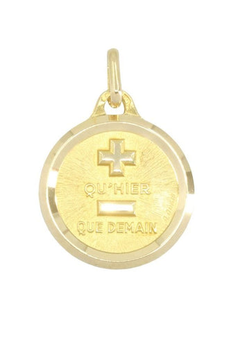 Pendentif MÉDAILLE D'AMOUR "L'ORIGINAL" SIGNÉE A.AUGIS 58 Facettes 051411