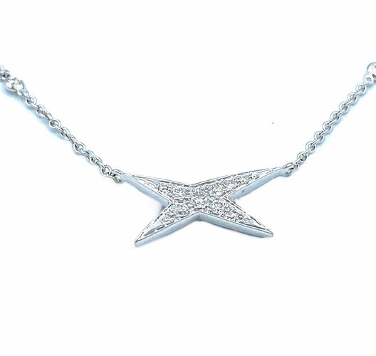 Collier Mauboussin - Collier "Mes Nuances à Toi" or blanc et diamants 58 Facettes