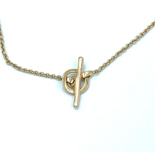 Collier Collier géométrique or rose 58 Facettes