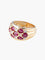 Bague 50 Bague Boule Rubis 58 Facettes