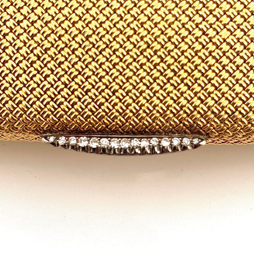 Accessoire Étui vide poche signé André Col or jaune 58 Facettes