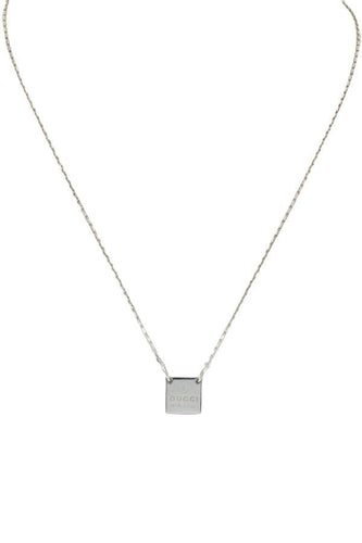 Collier COLLIER ARGENT "GUCCI" 58 Facettes 045391