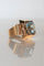 Bague 54 Bague TANK aigue-marine 58 Facettes 542