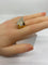 Bague 56 Bague bandeau style Tank Or jaune Diamants 58 Facettes AB290