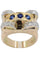 Bague BAGUE TANK SAPHIRS ET DIAMANTS 58 Facettes 041991