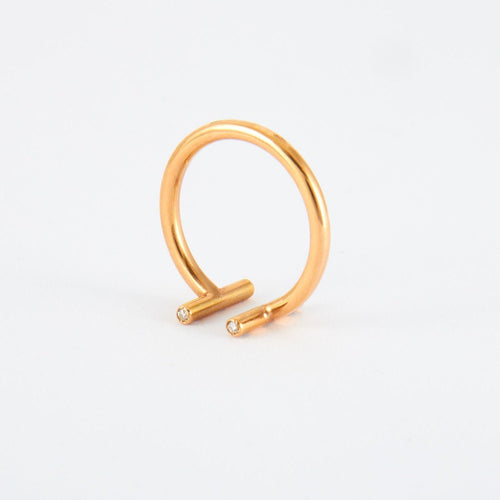 Bague Bague ouverte Diamants 58 Facettes