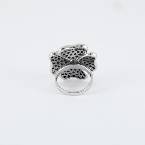 Bague Bague Fleur Diamants 58 Facettes