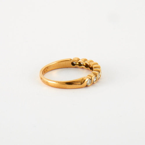 Bague 50 Bague en Or jaune & diamants 58 Facettes