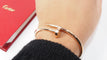 Bracelet 17cm CARTIER - Bracelet Juste un clou Or rose 58 Facettes 32499