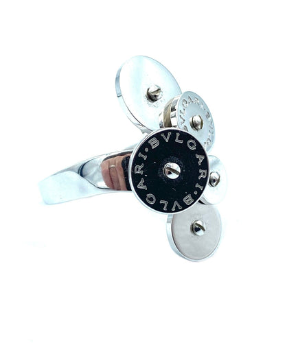 Bague BVLGARI. Bague Cicladi or blanc 18K 58 Facettes