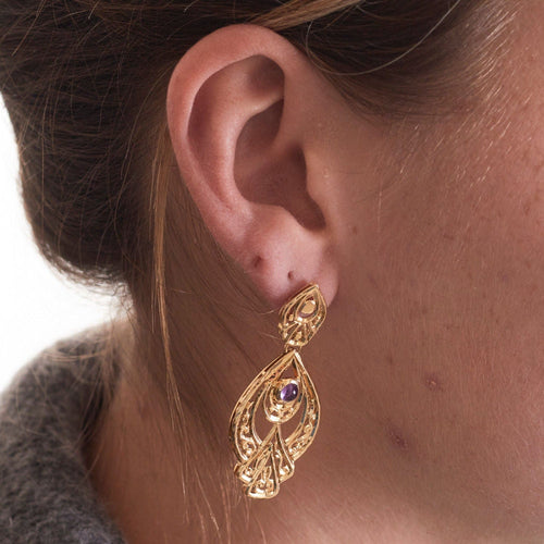 Boucles d'oreilles Boucles d'oreilles Améthyste 58 Facettes