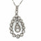 Pendentif Pendentif platine diamants Belle Epoque 58 Facettes