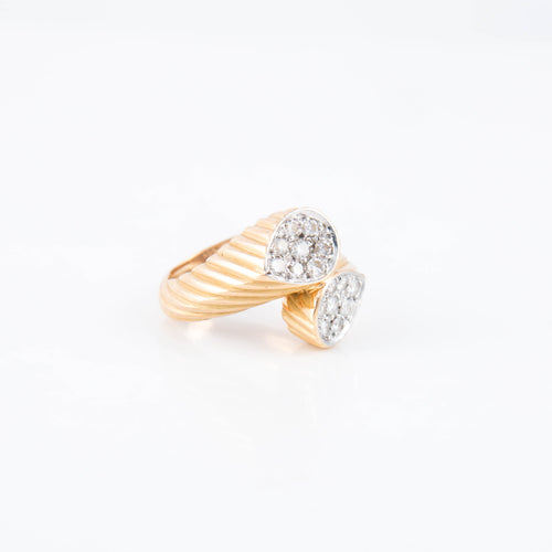 Bague Bague Mauboussin vintage Toi & Moi Diamants 58 Facettes