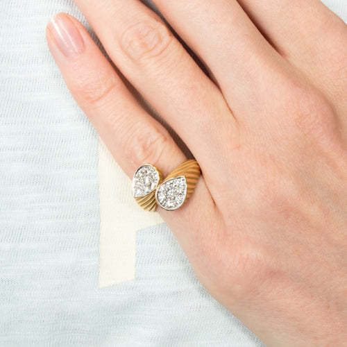 Bague Bague Mauboussin vintage Toi & Moi Diamants 58 Facettes