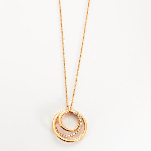 Collier Collier Cercle Or Diamant 58 Facettes 002.1526