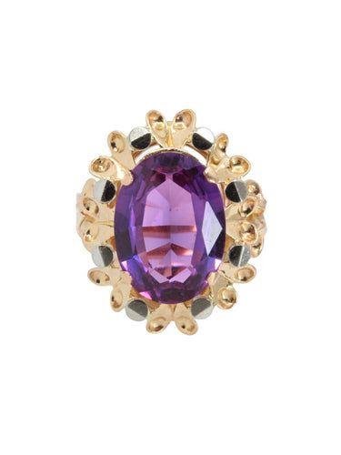 Bague BAGUE MODERNE SAPHIR VIOLET 58 Facettes 044551