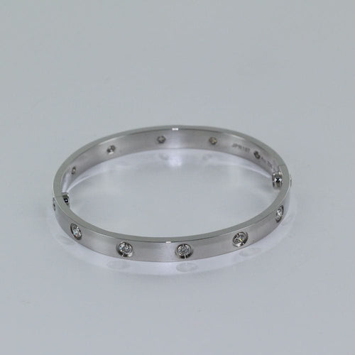 Bracelet CARTIER - Bracelet Jonc "LOVE" Diamant 58 Facettes