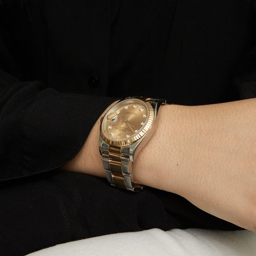 Montre Montre Rolex DateJust 58 Facettes