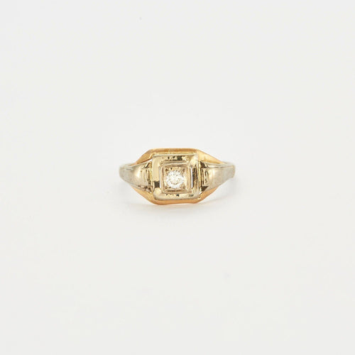 Bague 53 Bague géométrique Or Diamant 58 Facettes 66/3