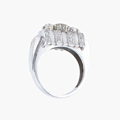 Bague 56 Bague Cascade Diamants 58 Facettes